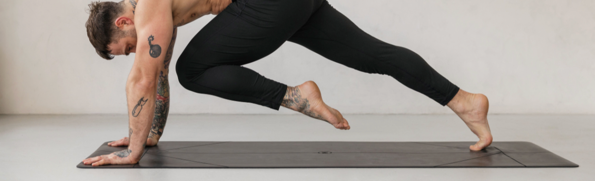 exercise mat black