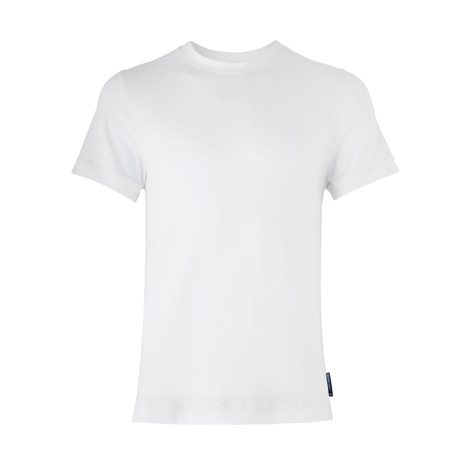 White t-shirt.