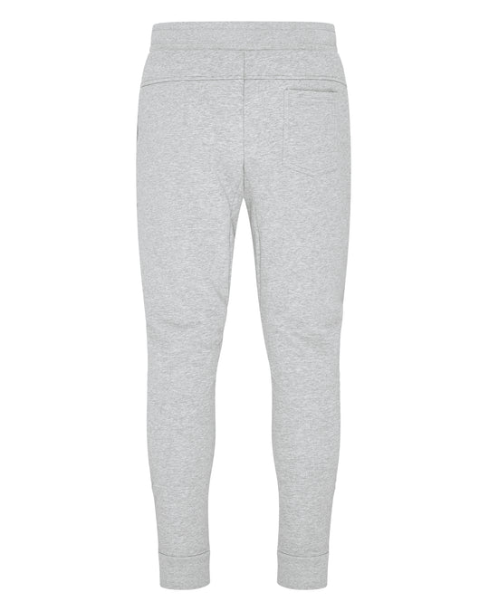 Gray sweatpants.