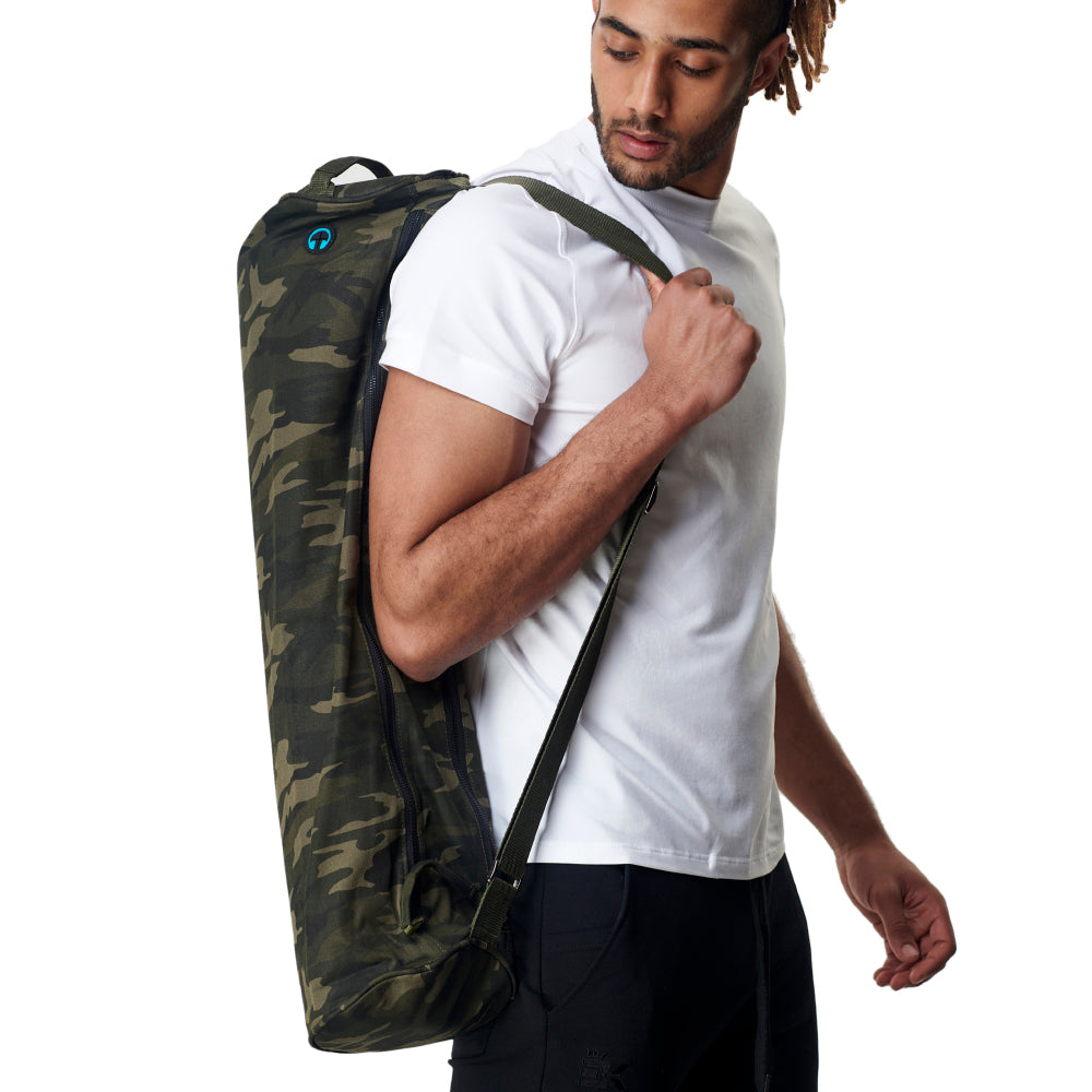 Camo Print Yoga Mat Bag
