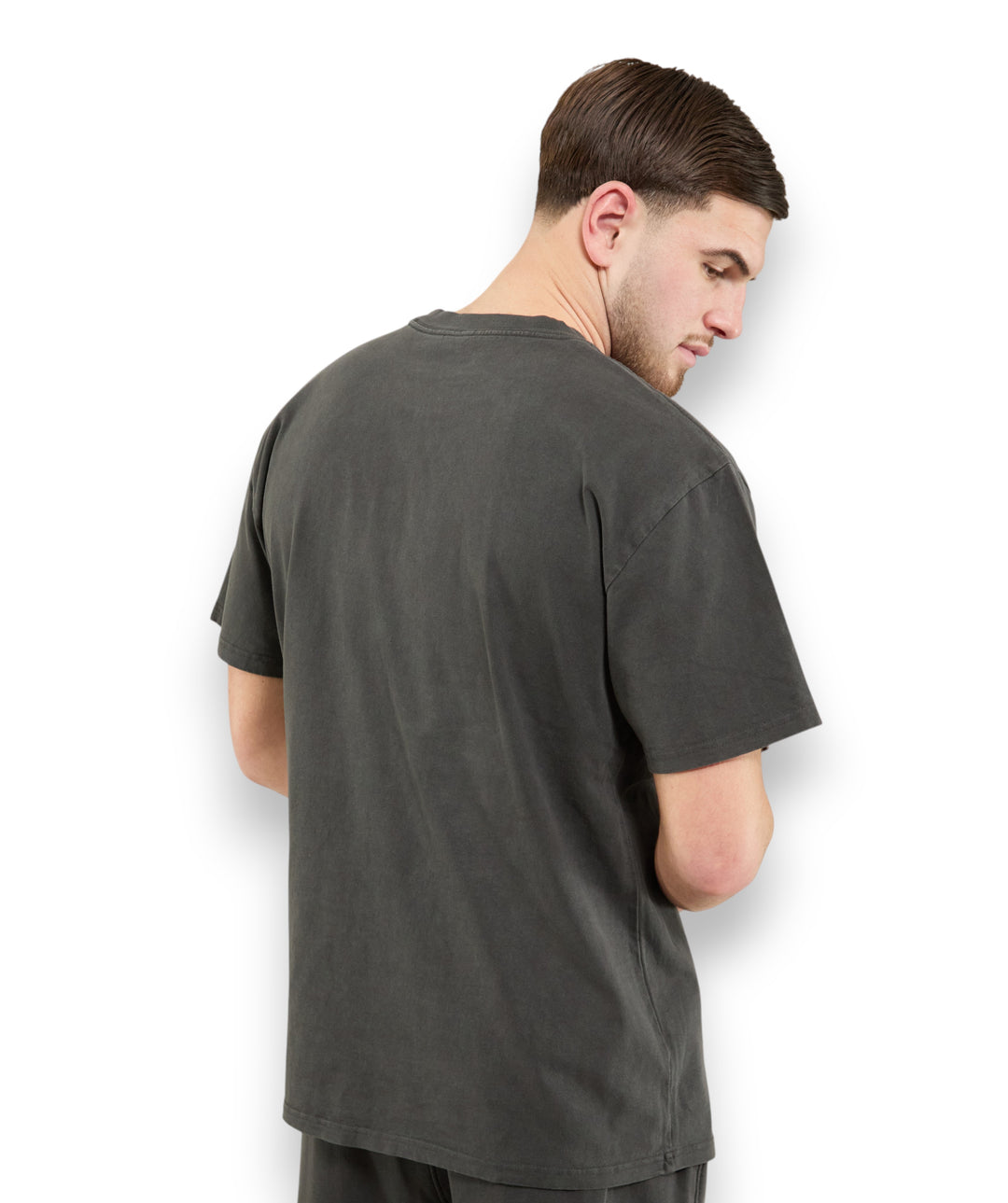 After Hours Men's Faded Heavyweight Cotton Relaxed Fit T-Shirt