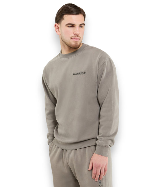 After Hours Men's Faded Midweight Cotton Fleece Crewneck Sweatshirt