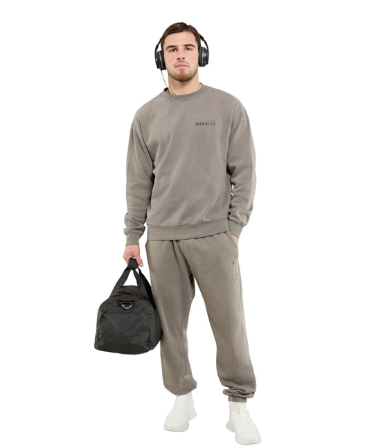After Hours Men's Faded Midweight Cotton Fleece Crewneck Sweatshirt