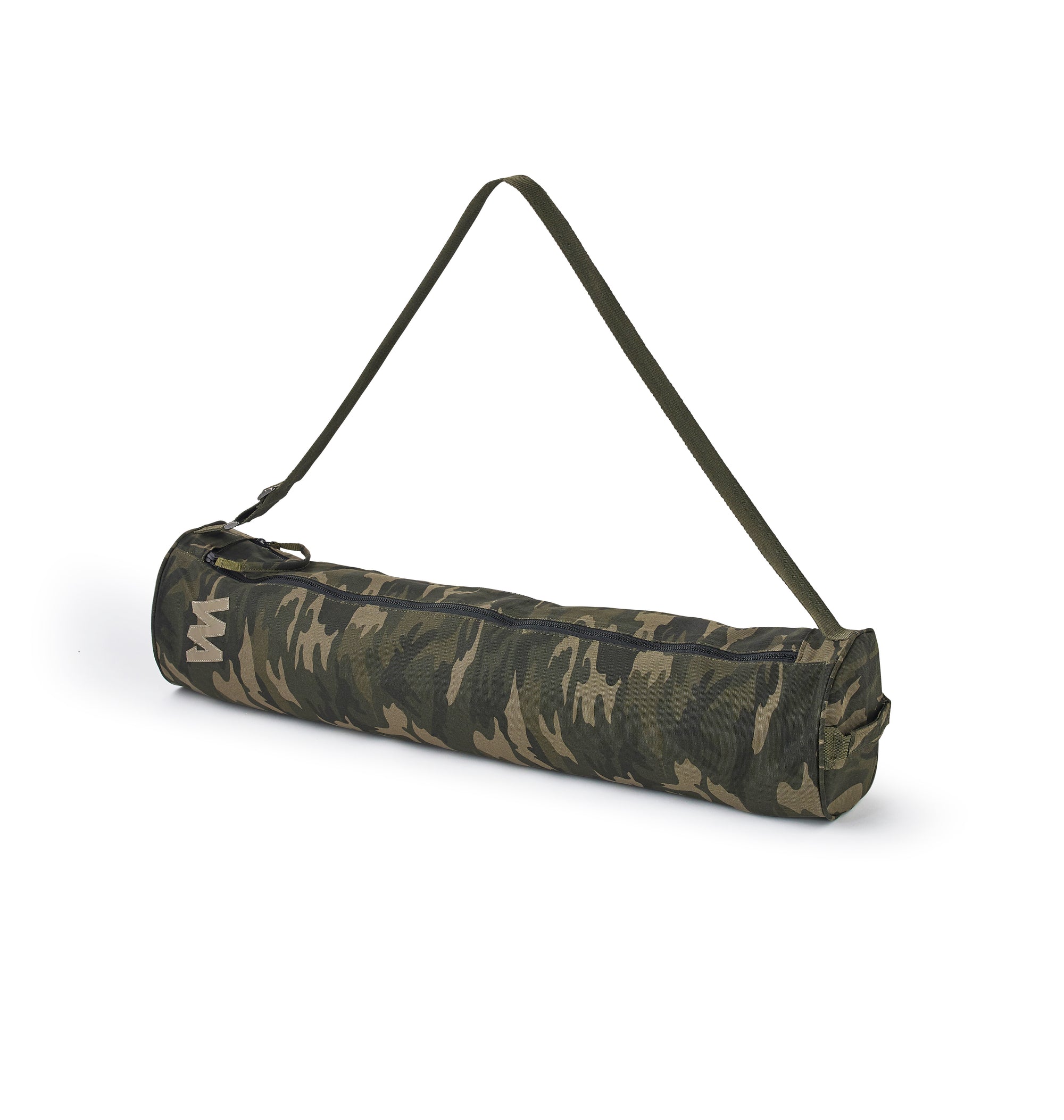 cutv out of warrior addicts camo print yoga mat bag 