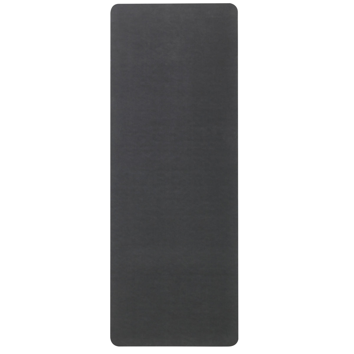 back of black mens yoga mat by warrior addict 