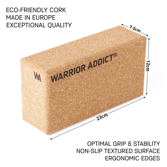 cork yoga block by warrior addict sowing measurements 