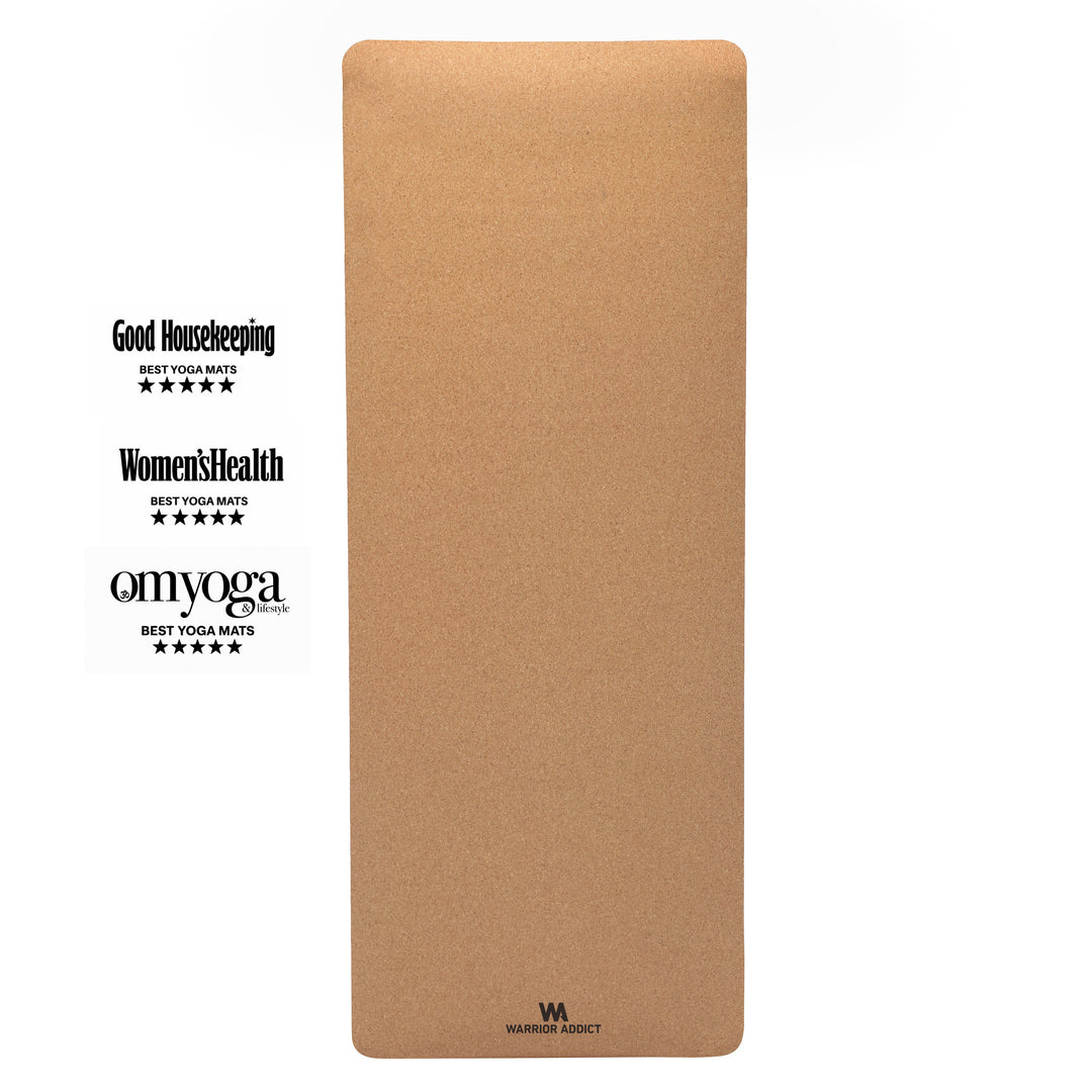 The Warrior Cork Non-Slip Natural Cork Yoga Mat