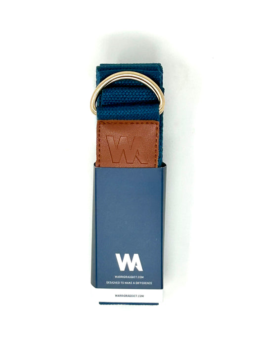Eco Warrior Yoga Belt Blue