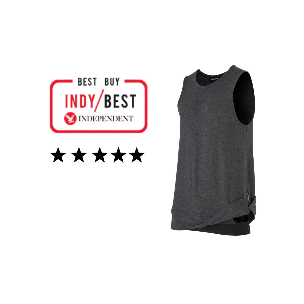 Men&#39;s Vest With Inversion Tech Grey