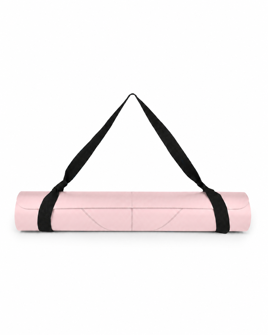 The Warrior Mat Non-Slip Natural Rubber Yoga Mat with Alignment Lines