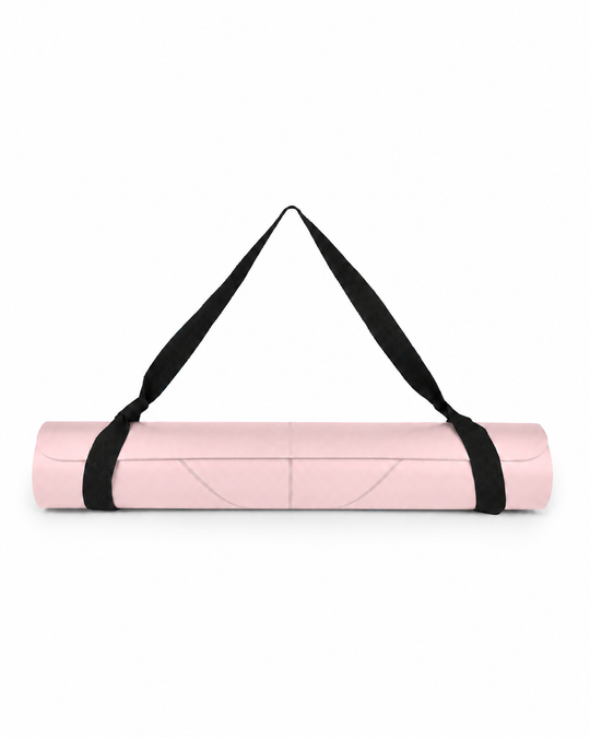 The Warrior Mat Non-Slip Natural Rubber Yoga Mat with Alignment Lines
