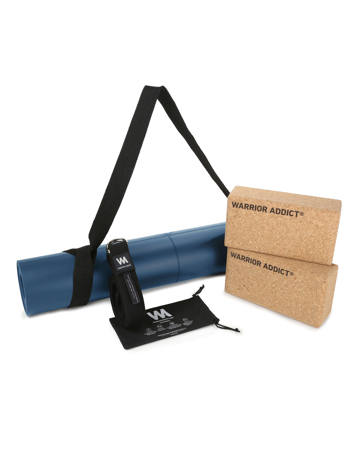 Warrior Yoga Gift Set Blue