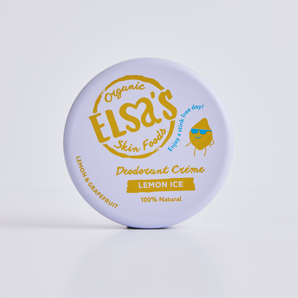 Natural Deodorant Cream - Lemon Ice