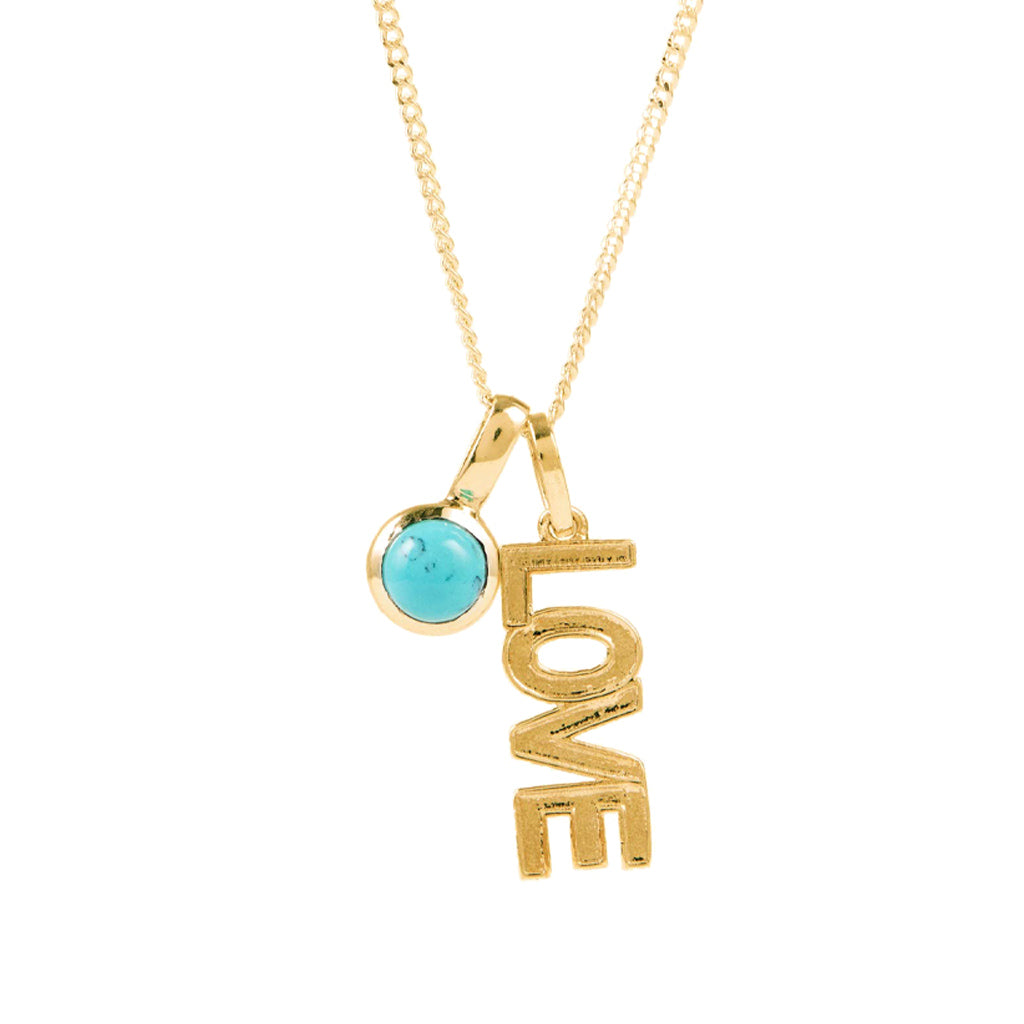 Love Rocks Necklace - Gold