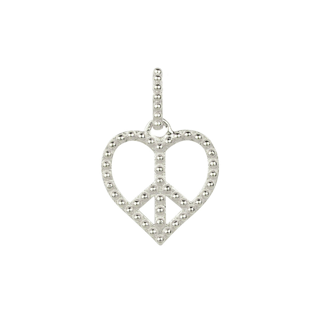 Peace Heart Pendant