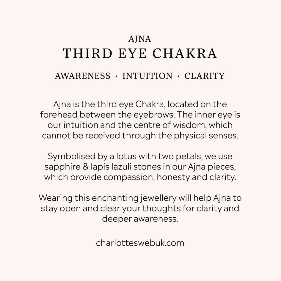 Third Eye Chakra Bracelet - Gold