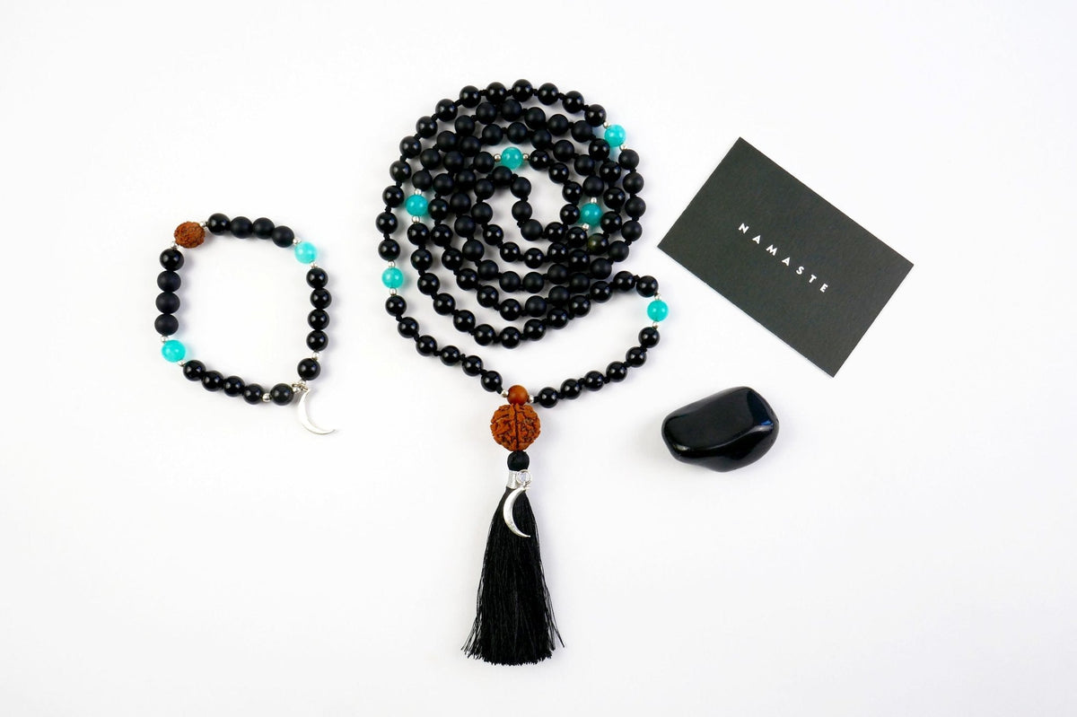 Nyx Mala Necklace &amp; Bracelet Set